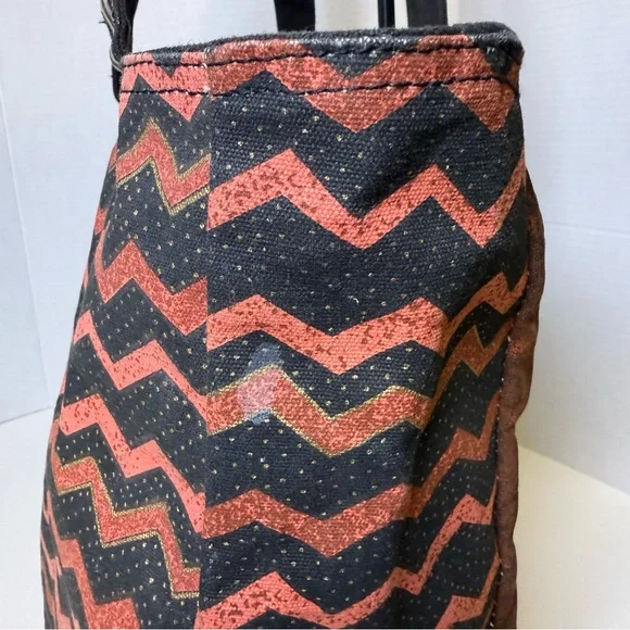 Laurel Burch Native Horses Travel Large Tote Bag Colorful, Cotton Western Whimsy - Picture 10 of 16